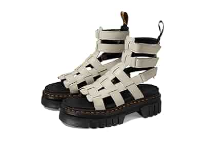 Amazon | Dr.Martens Ricki Gladiator, コブルストングレー, 6